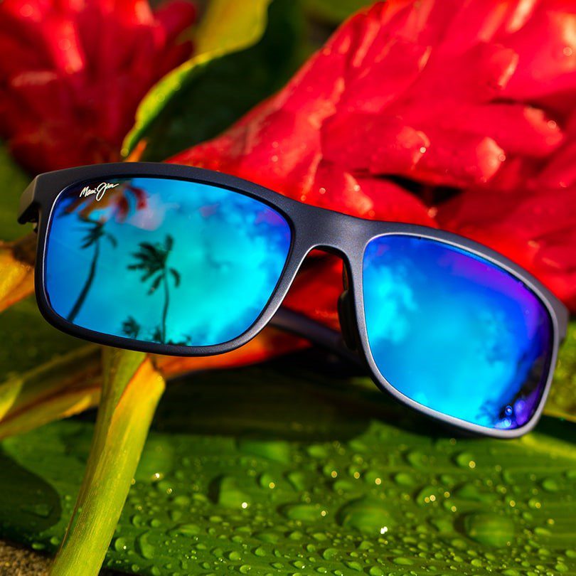 img1-maui-jim A close-up of stylish Maui Jim eyewear.